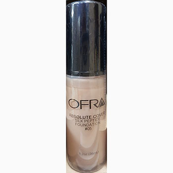 Ofra makeup absolute cover silk peptide foundation no.5 1.2Oz 36ml